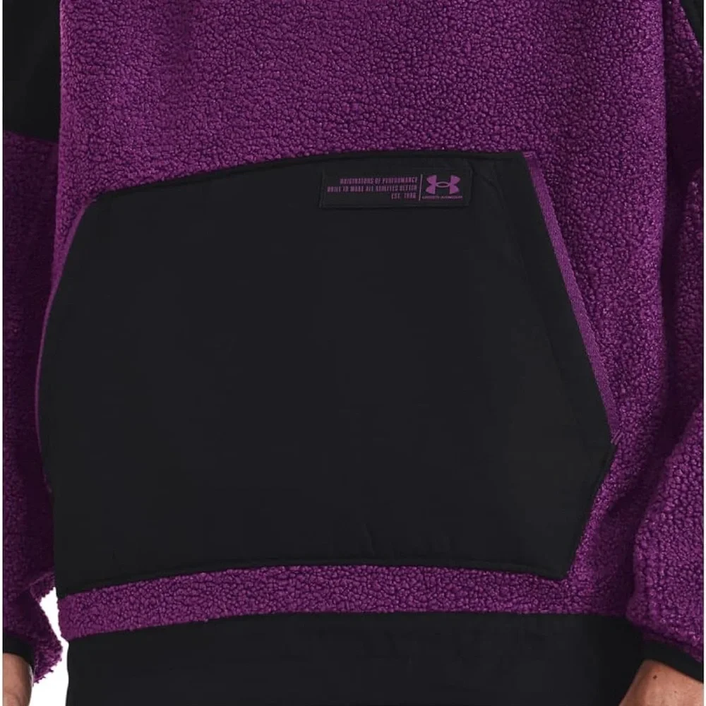 🌼SALE🌼 UNDER ARMOUR S M L XL Mission Boucle Anorak Hoodie Jacket Rivalry (514) - Picture 8 of 12